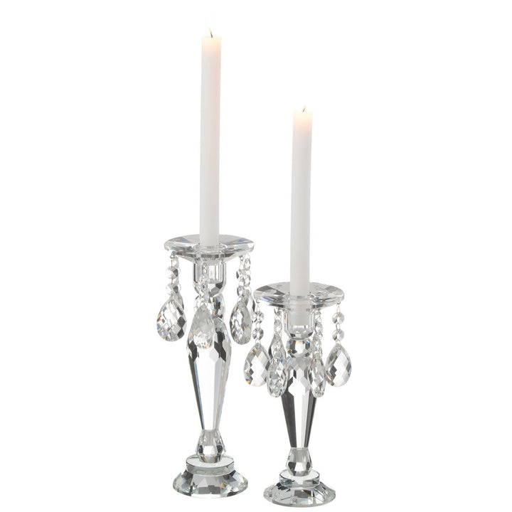 chandelmier Louise en Cristal Transparent