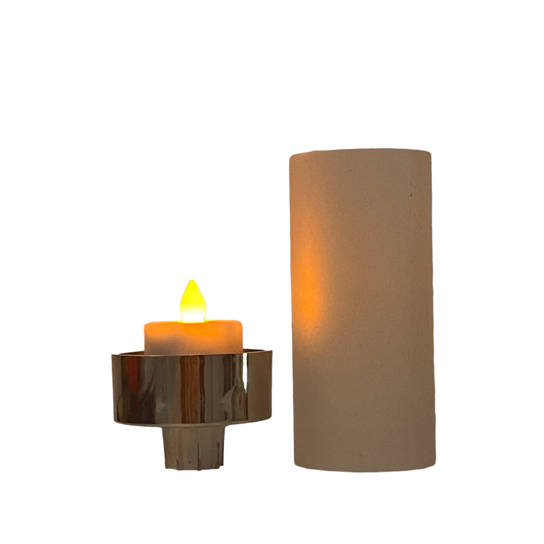 adaptateur chandelier pour bougie led