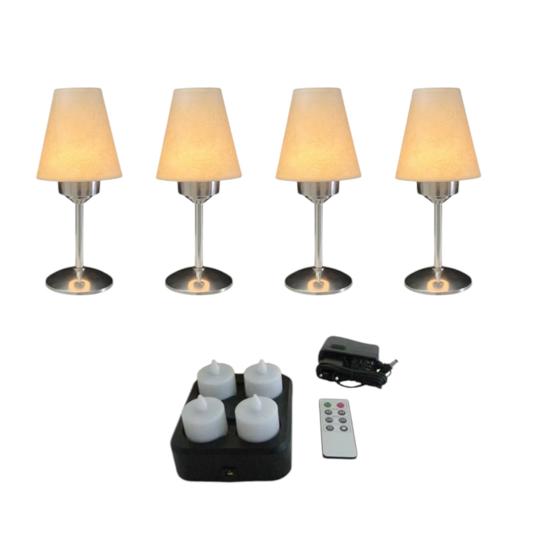 lampes sans fil rechargeables avec abat jour