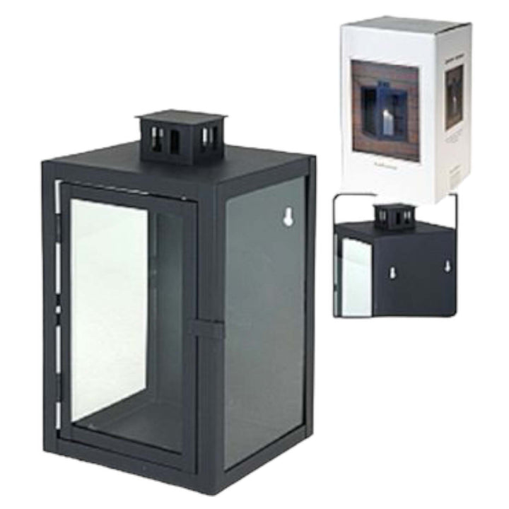 Lanterne d’Extérieur en Métal Noir Mat | Élégante et Pratique