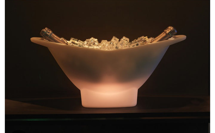 location de seau a champagne led lumnineux