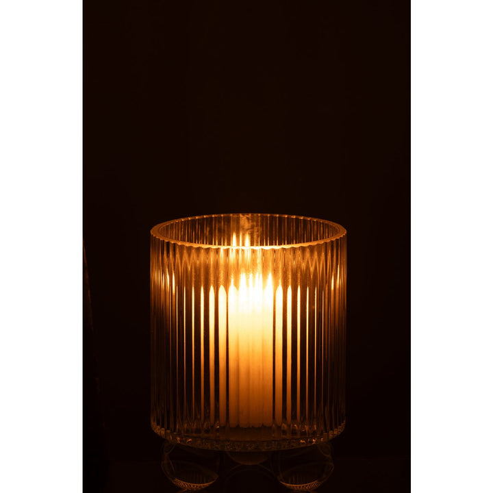 photophore en verre clara j line hotel