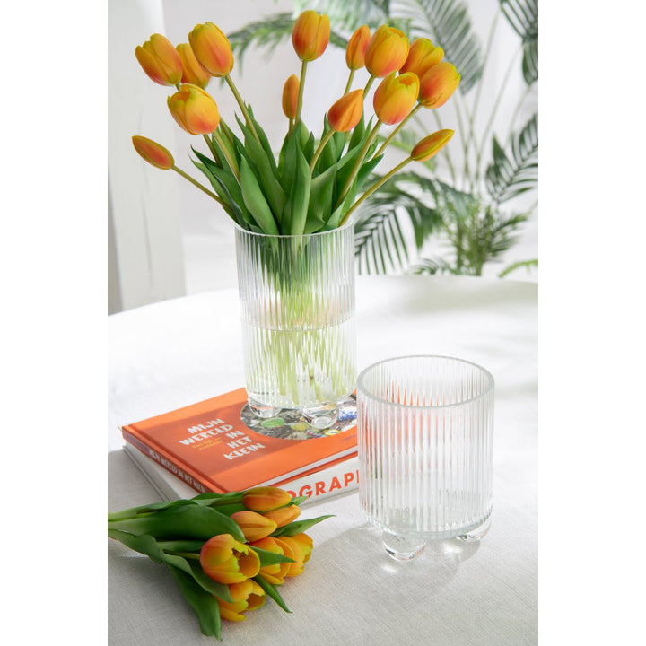 photophore en verre clara j line restaurant