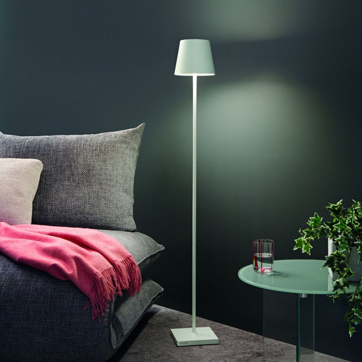 POLDINA L  | Zafferano Italie || LAMPADAIRE LED RECHARGEABLE