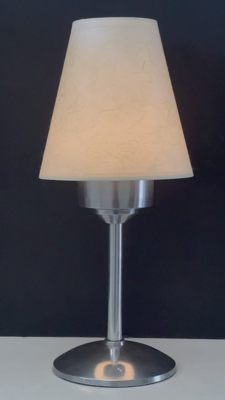 bougies led table lampe avec abat jour