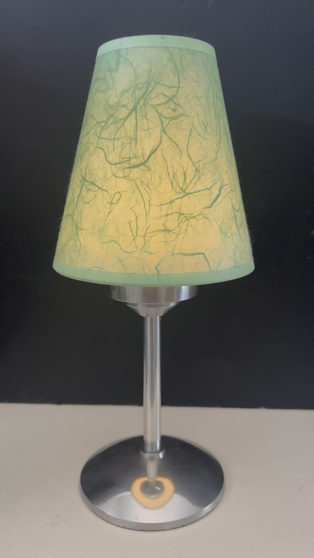 CORDLESS TABLE LAMP WITH LED RECHARGEABLE CANDLE