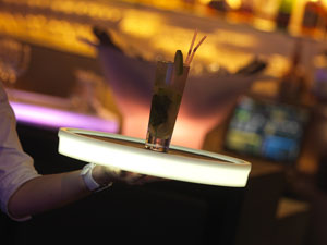 plateau led rond location