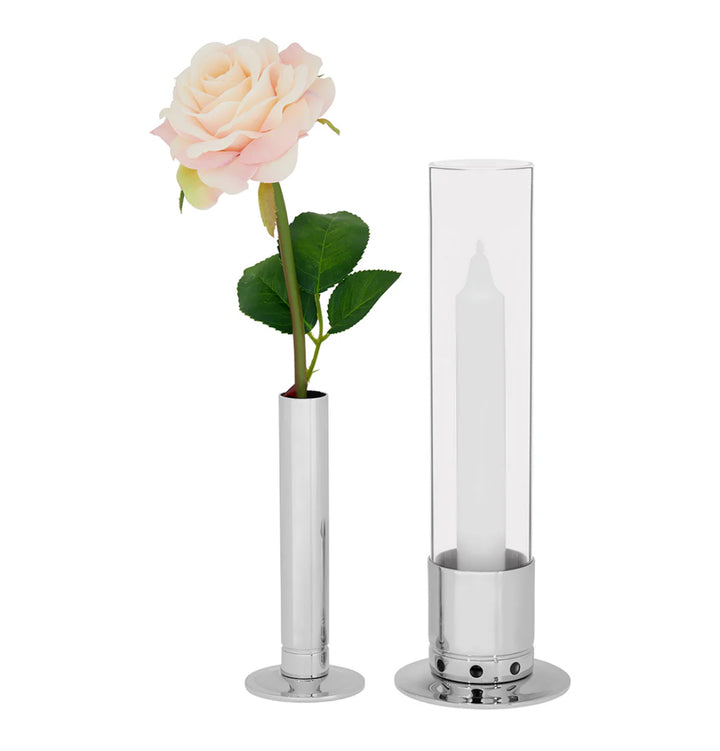 Vase  Argenté