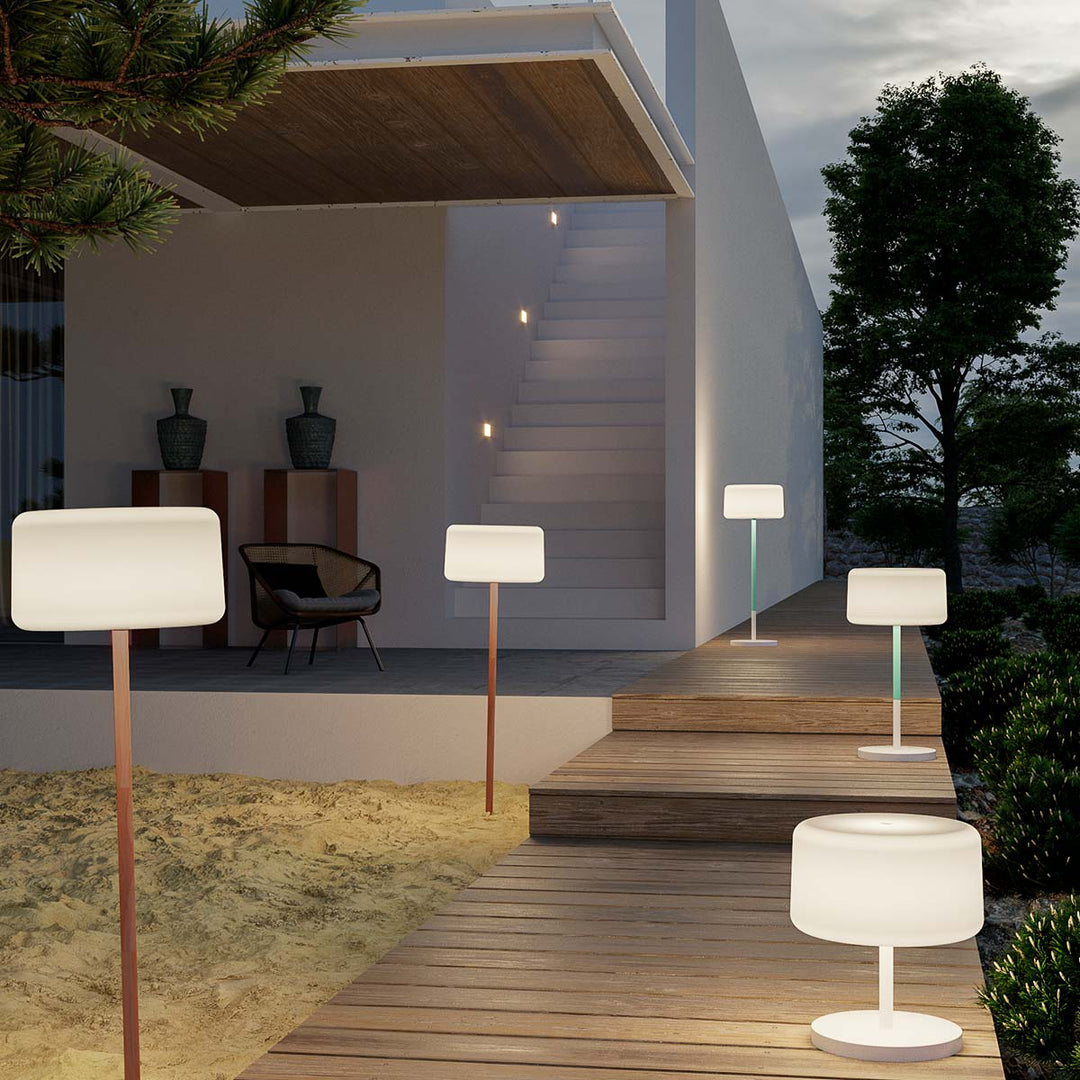 Lampadaire sans fil - lampadaire exterieur
