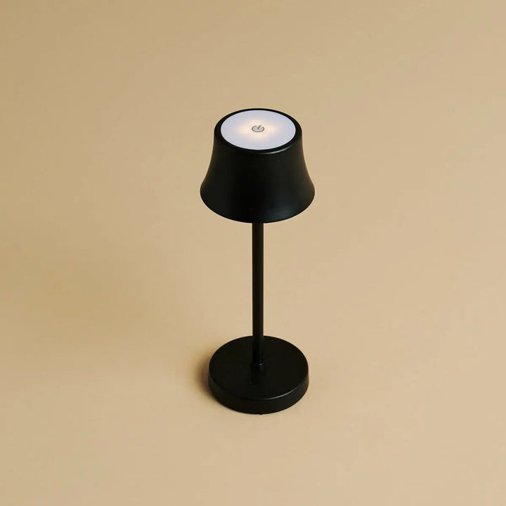 Midnight Black Rechargeable Table Lampe
