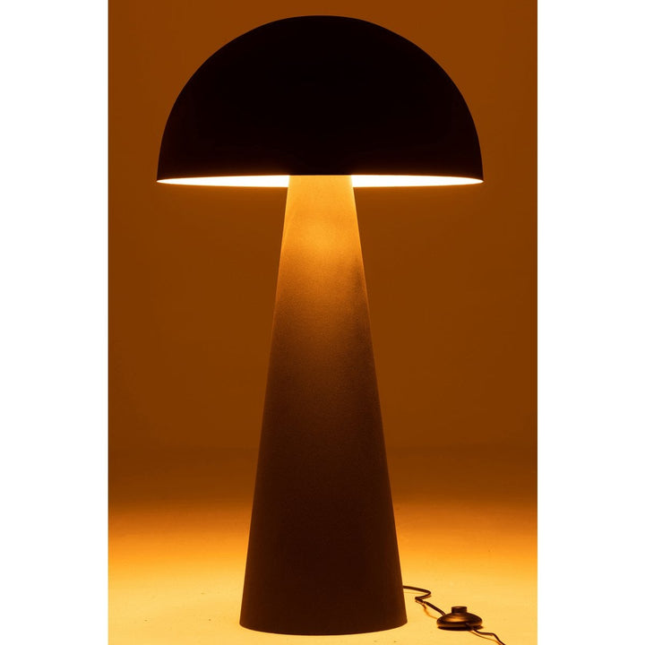 Lampe Champignon / Mushroom - métal - noir - extra large