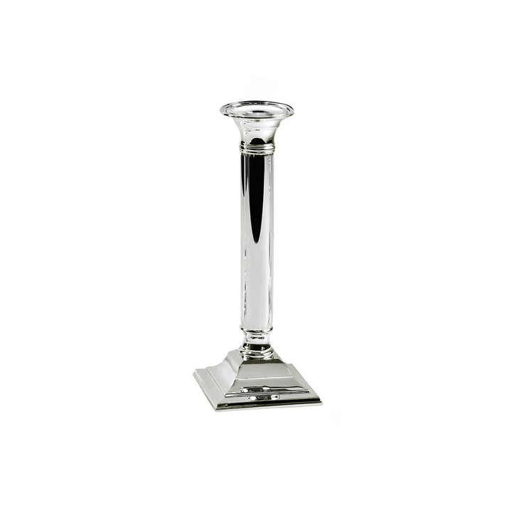 EDZARD Lincoln H 23 cm | Bougeoir Argenté Anti-Ternissement