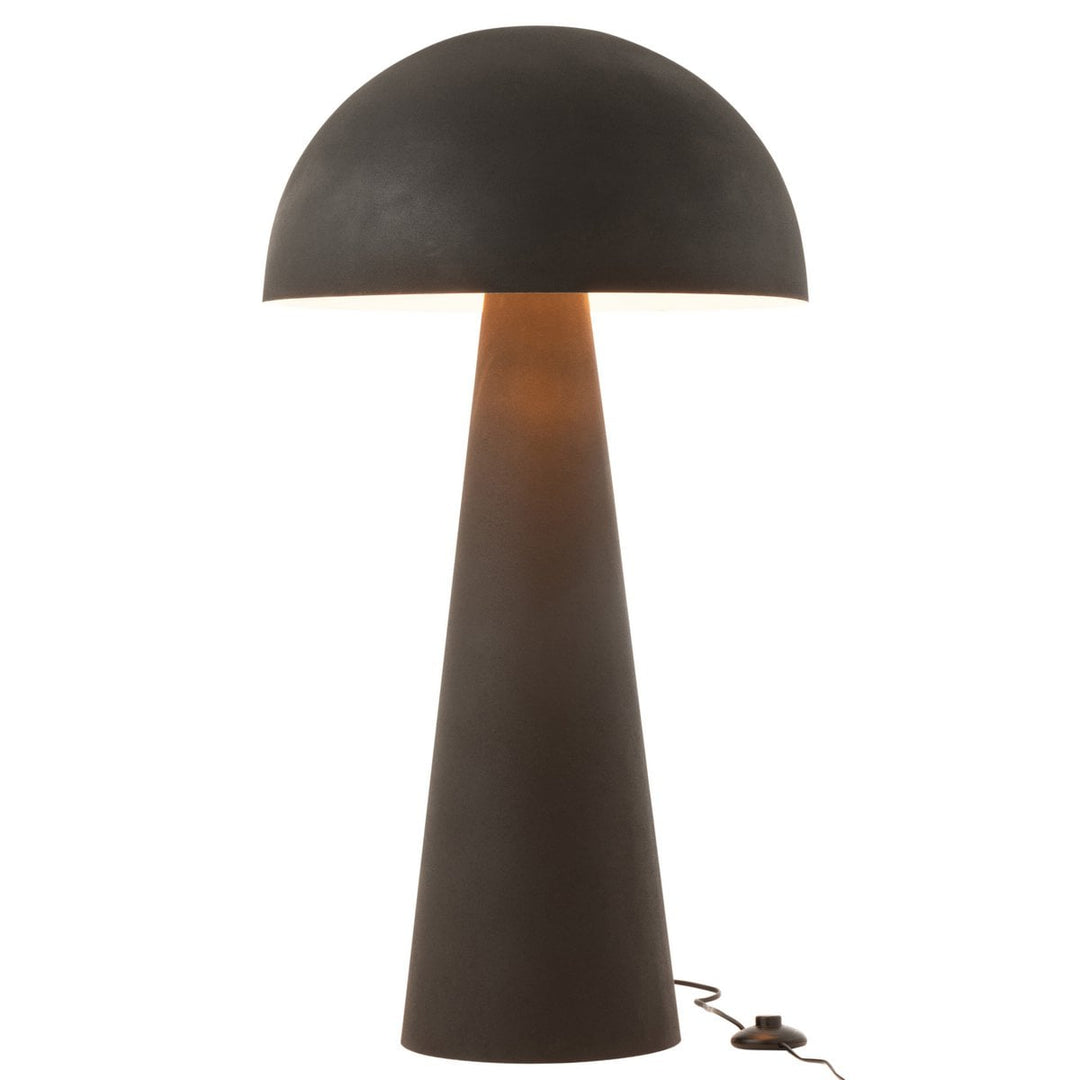 Lampe Champignon / Mushroom - métal - noir - extra large