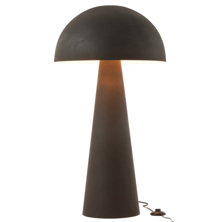 Lampe Champignon / Mushroom - métal - noir - extra large