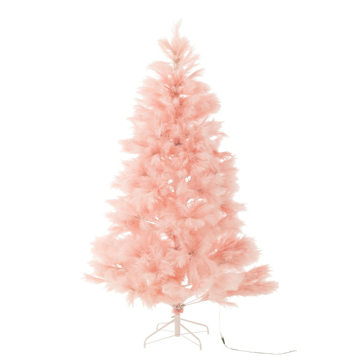 Sapin de Noël Pampa Métal Rose Clair 400 LED