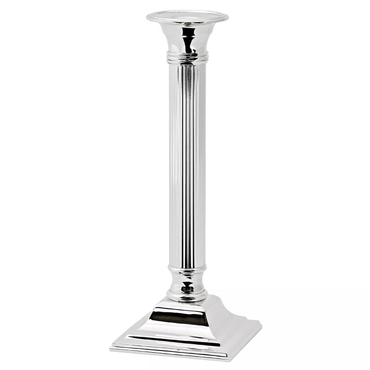 Lincoln H 23 cm | Bougeoir tige cannelée | Anti-Ternissement