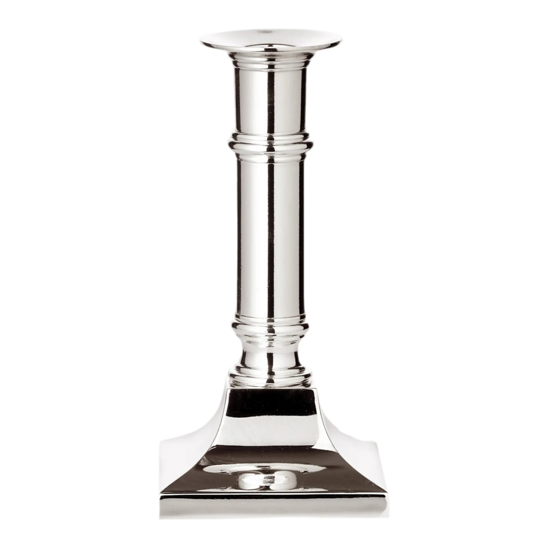 Kent H 16 cm | Bougeoir Argenté Anti-Ternissement