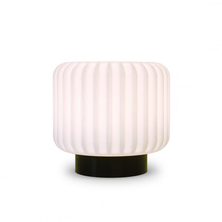 lampe rechargeable dentelle wide noir atelier piere