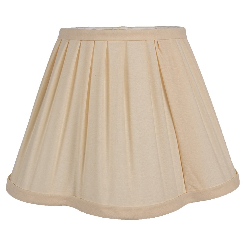 Abat-jour Ø 28x19 cm Beige Coton 