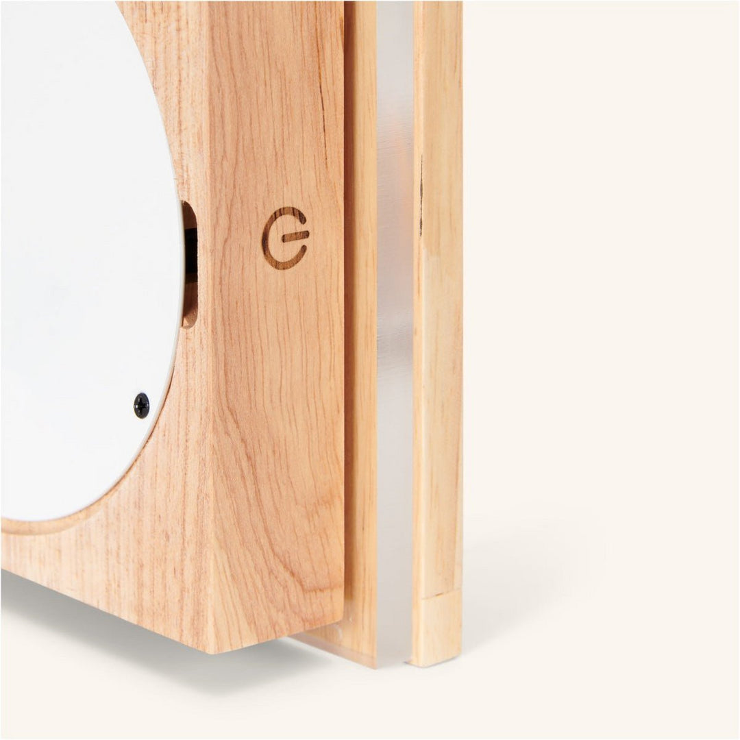 Applique murale sans fil Lane en bois brun clair – Rechargeable, à intensité réglable et en bois naturel 3