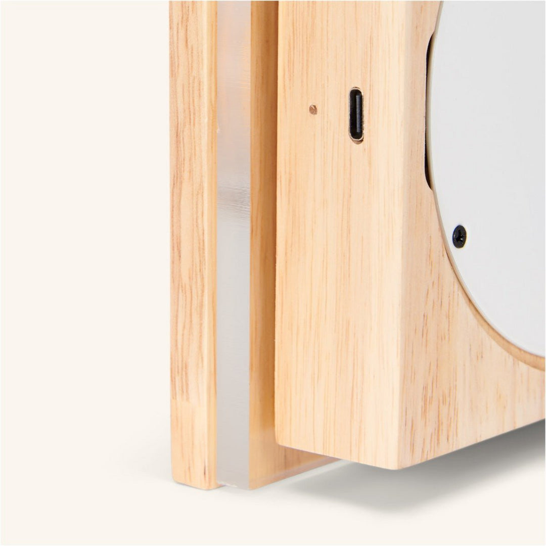 Applique murale sans fil Lane en bois brun clair – Rechargeable, à intensité réglable et en bois naturel 4