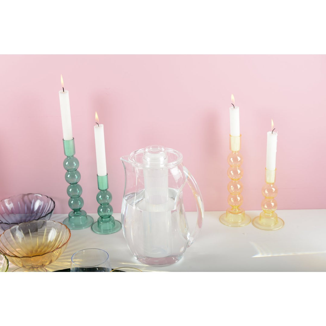 BOUGEOIR A BULLE EN VERRE