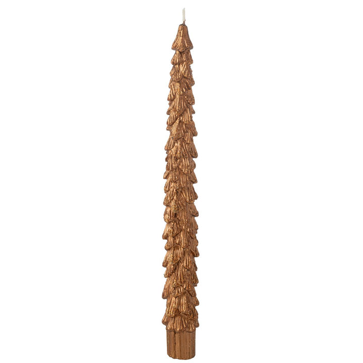 Boîte de 2 Bougies Arbre Paraffine Cognac 3heures deco noel