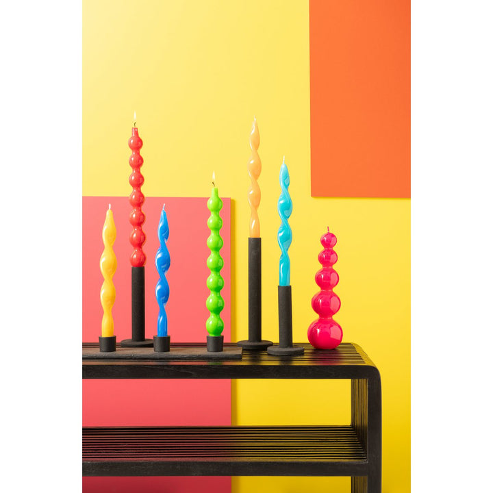 Boîte de 2 bougies torsadées
