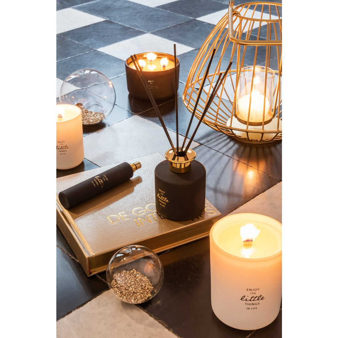  Noël Décoratives Verre TransparentDore