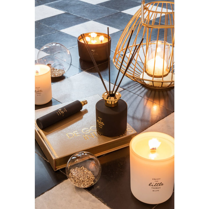  Noël Décoratives Verre TransparentDore