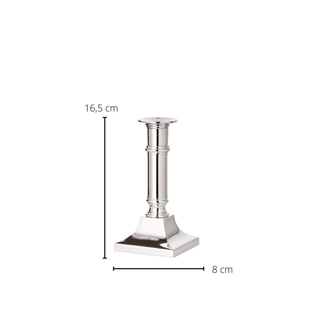 Bougeoir Chandelier Kent, argenté, résistant ternissement H16