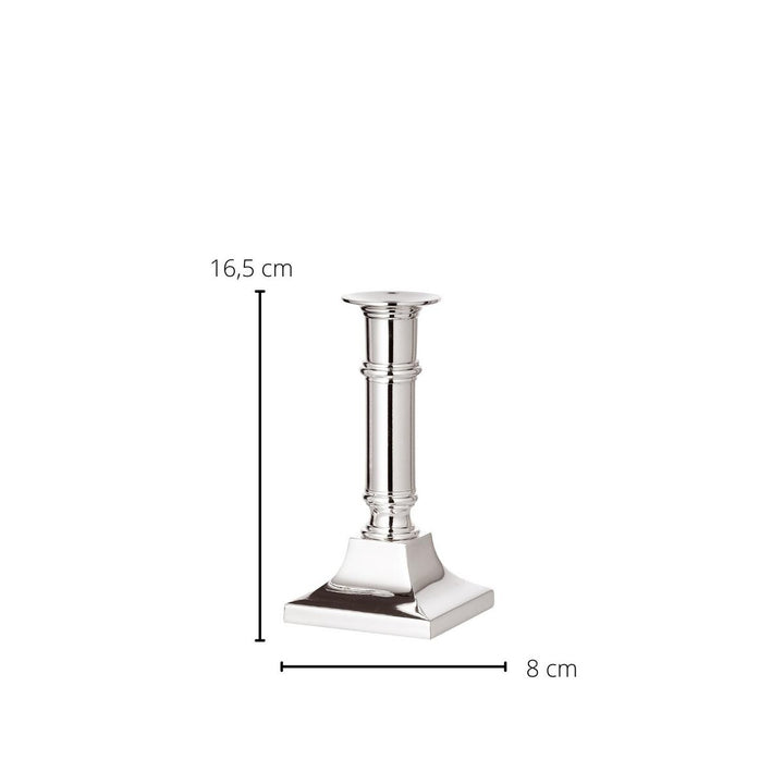 Bougeoir Chandelier Kent, argenté, résistant ternissement H16