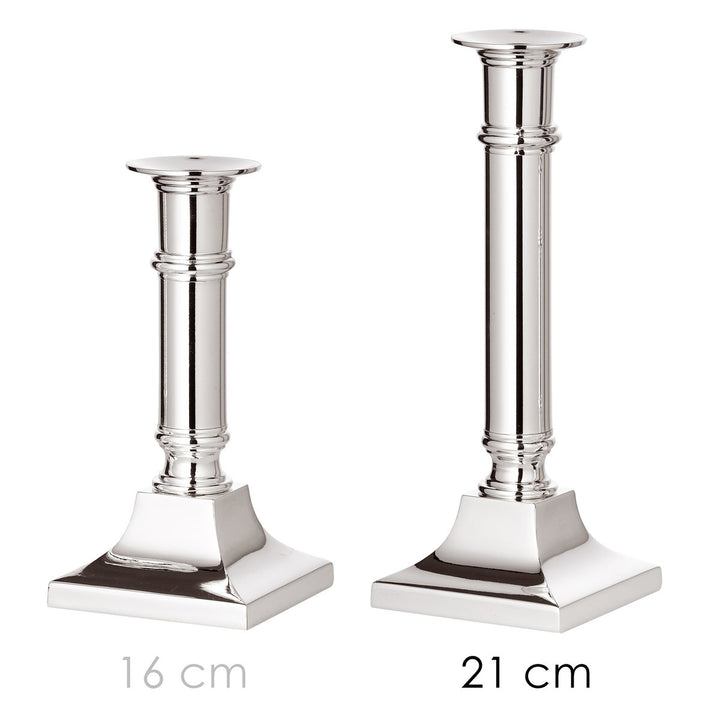 Bougeoirs edzard nickel anti ternissement