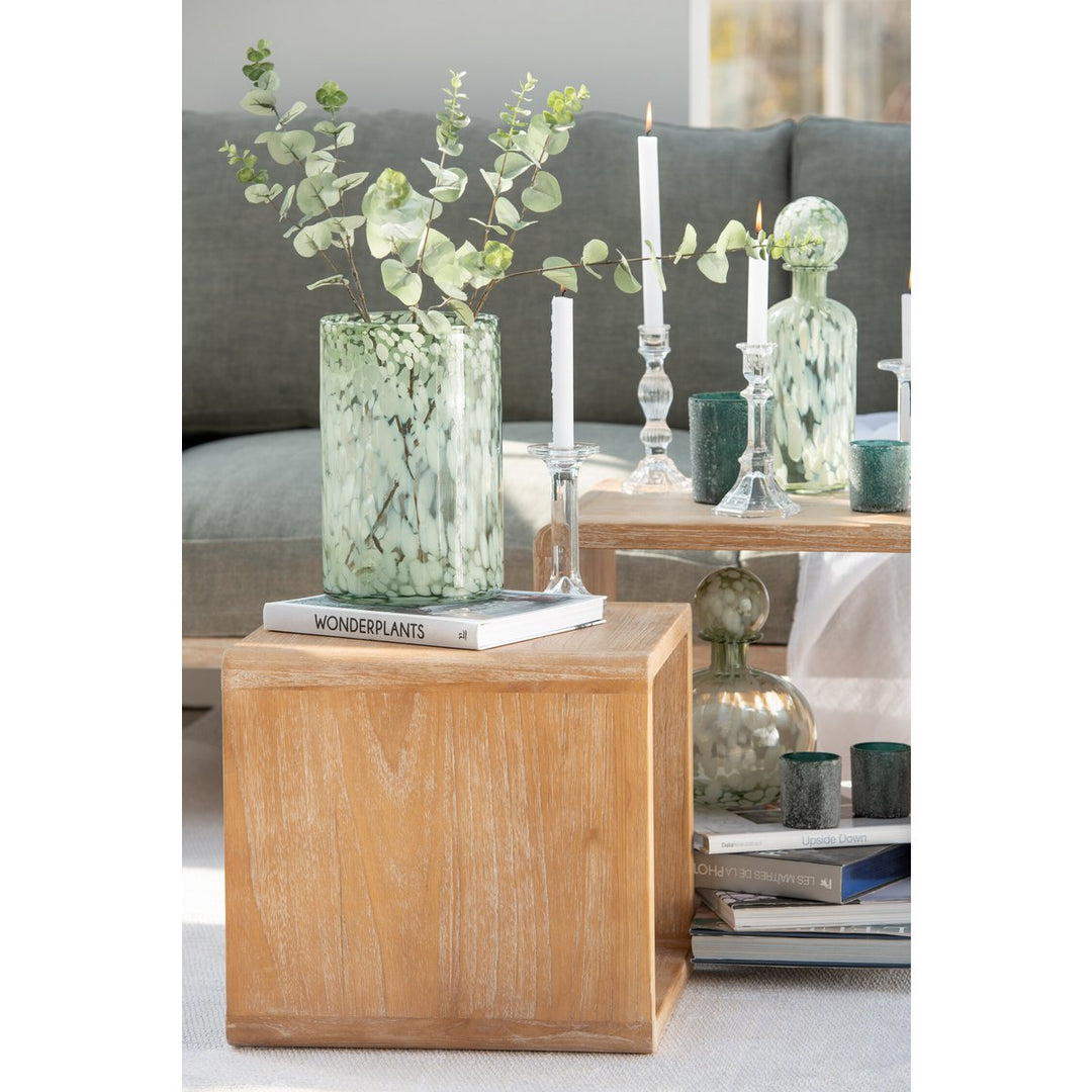 Bougeoirs en Verre Transparent Intemporel