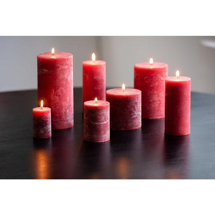 Bougie Cylindre Cerise M - 39h