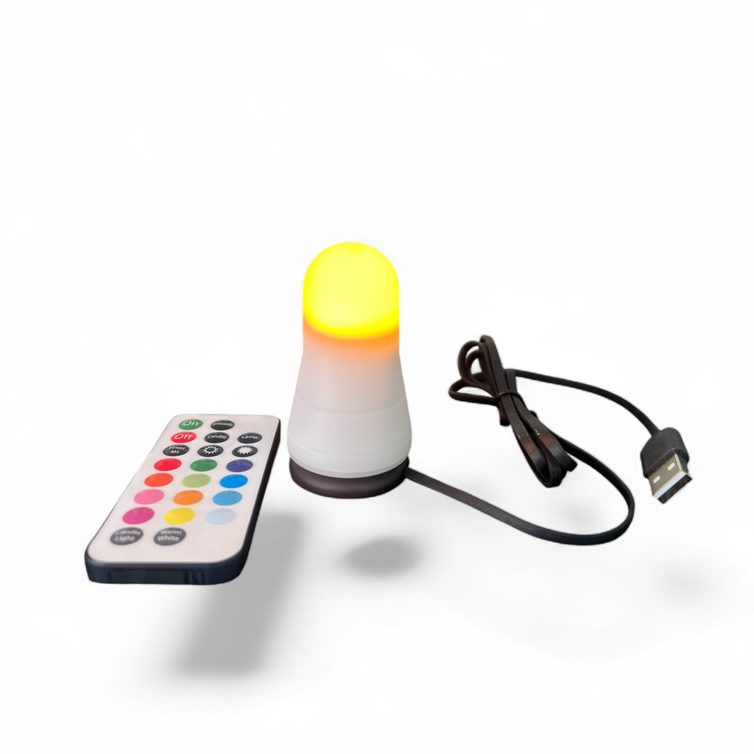 Bougie LED rechargeable avec USB chargeur