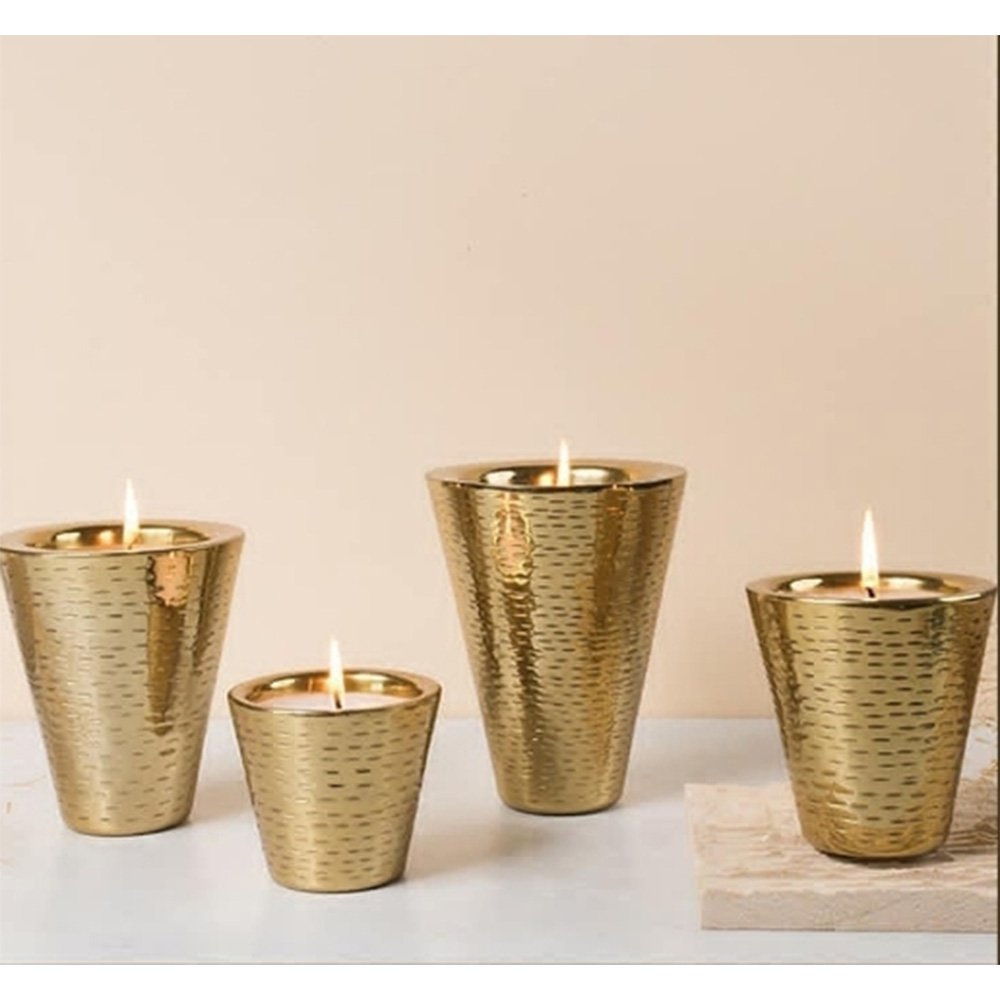 Bougie Parfumée Martelé Doré