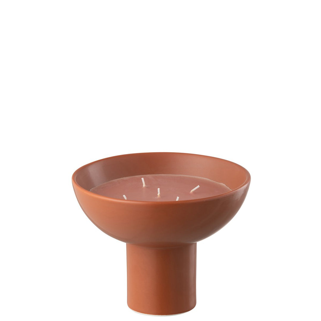 Bougie Parfumee Ceramique Tasse Ambre 12h