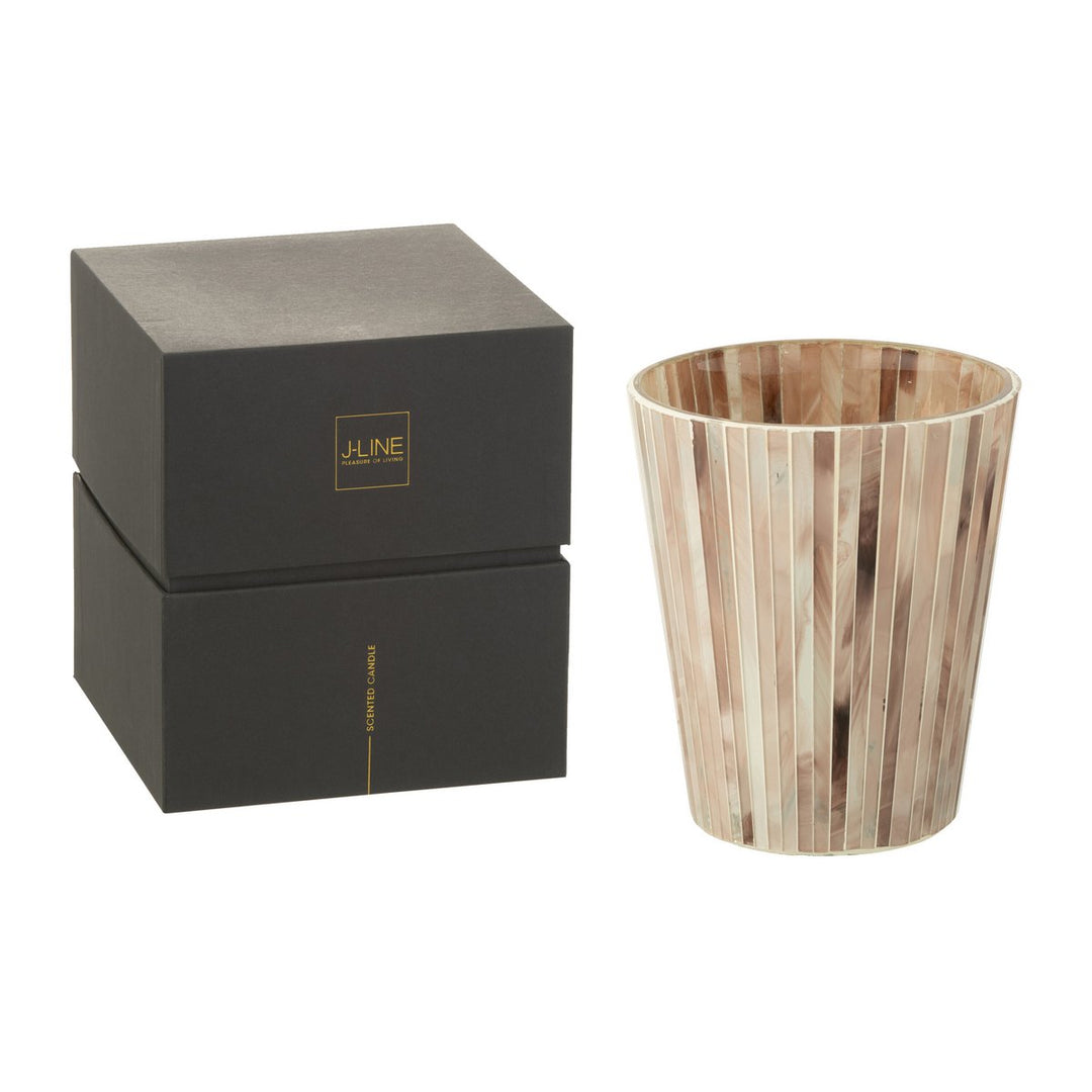 Bougie Parfumee Noa Tender Rose Rose Large - 75 Heures 