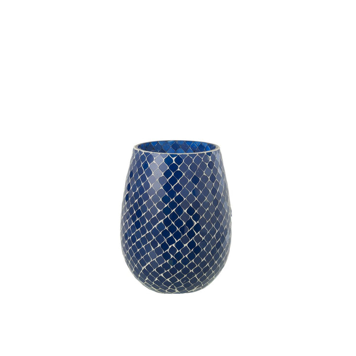 Bougie Senteur Juniper Love Mia Mosaic Bleu 120h