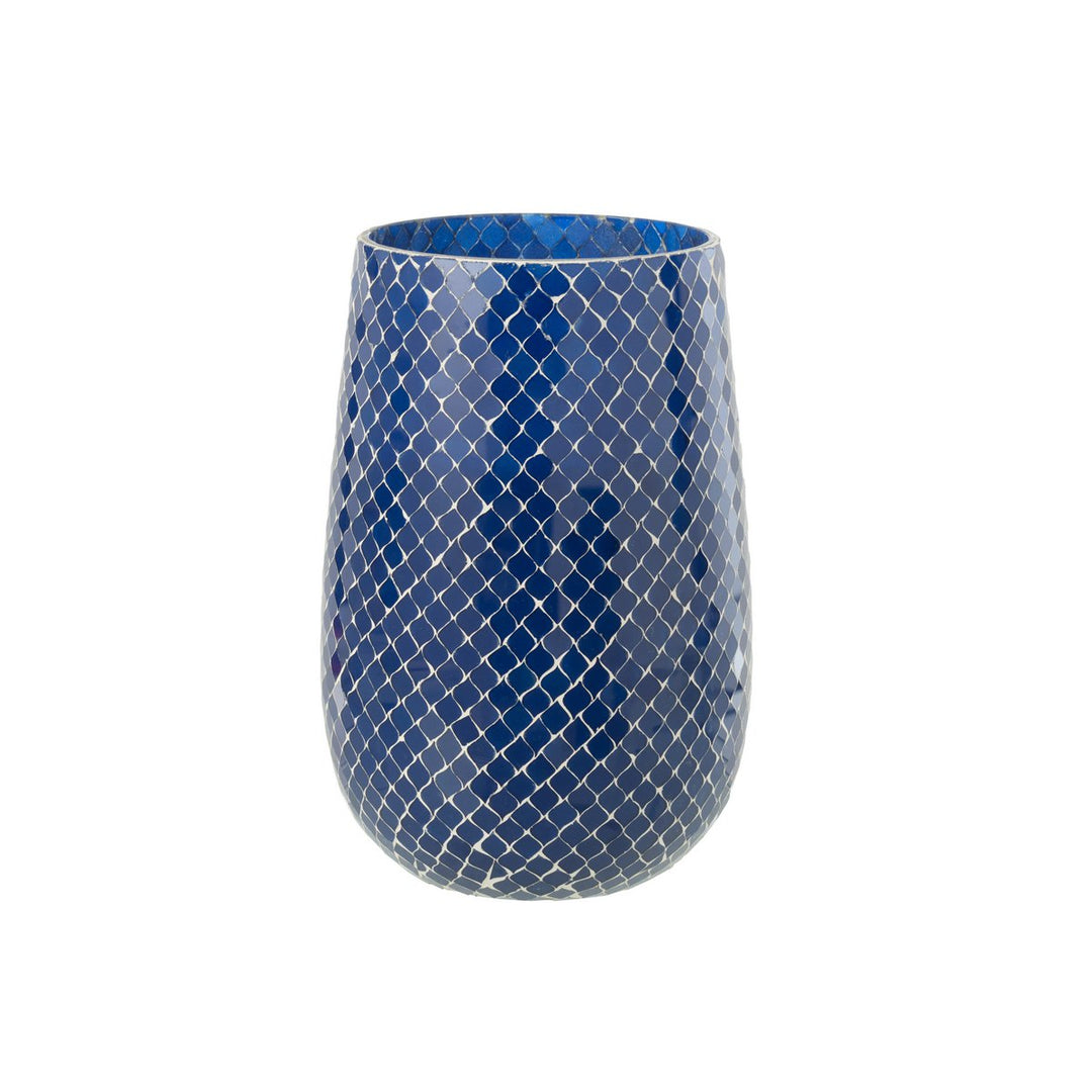 Bougie Senteur Juniper Love Mia Mosaic Bleu 230h