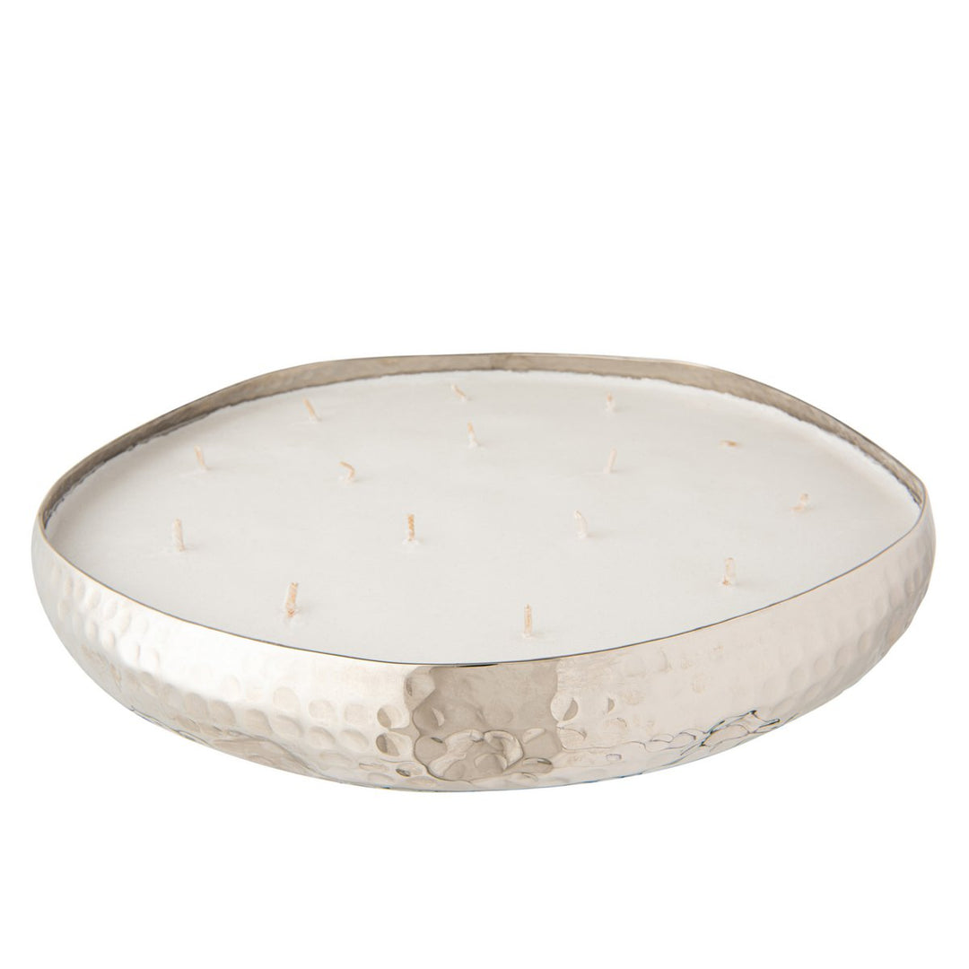 Bougie parfumée M-Chic - Métal Argent -Extra Large - 35h