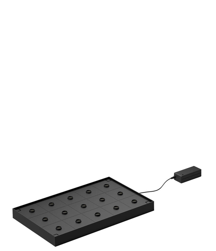 Set de 15 Lampes Rechargeables sans fil Bermuda Micro  H21 cm -Champagne