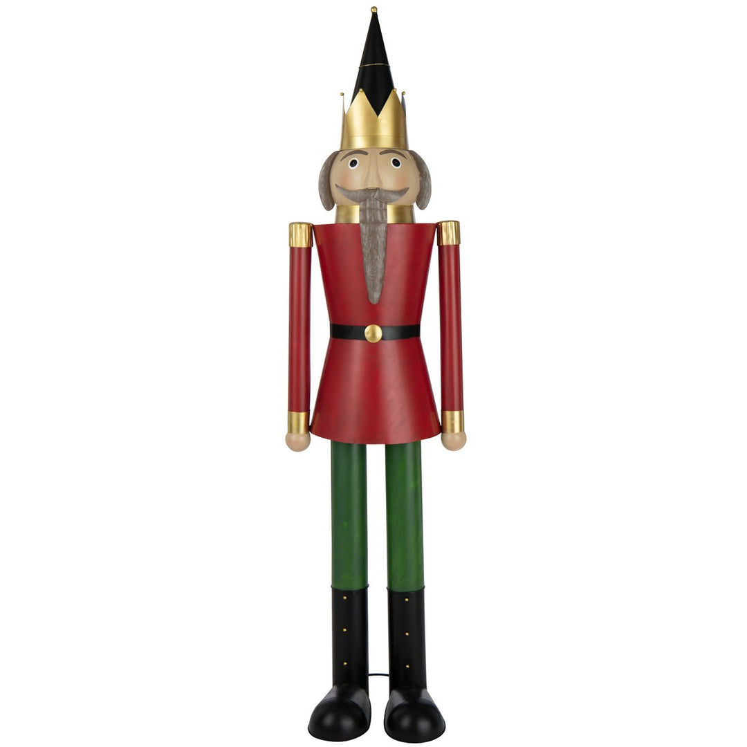 Casse-Noisette Moustache Métal Multicolore H158 cm