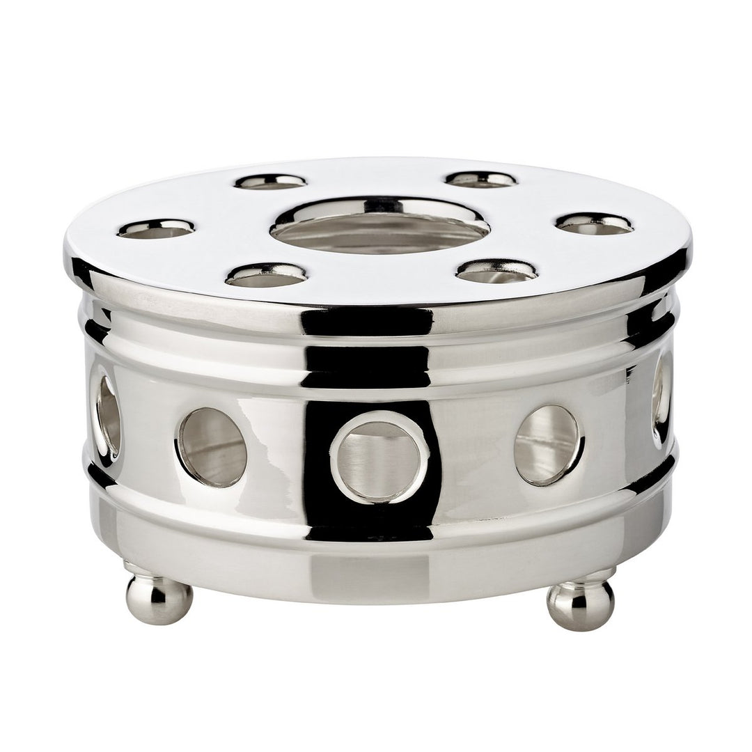 Chauffe-Thiéière / Café/ Plat argent plaqué pour bougie