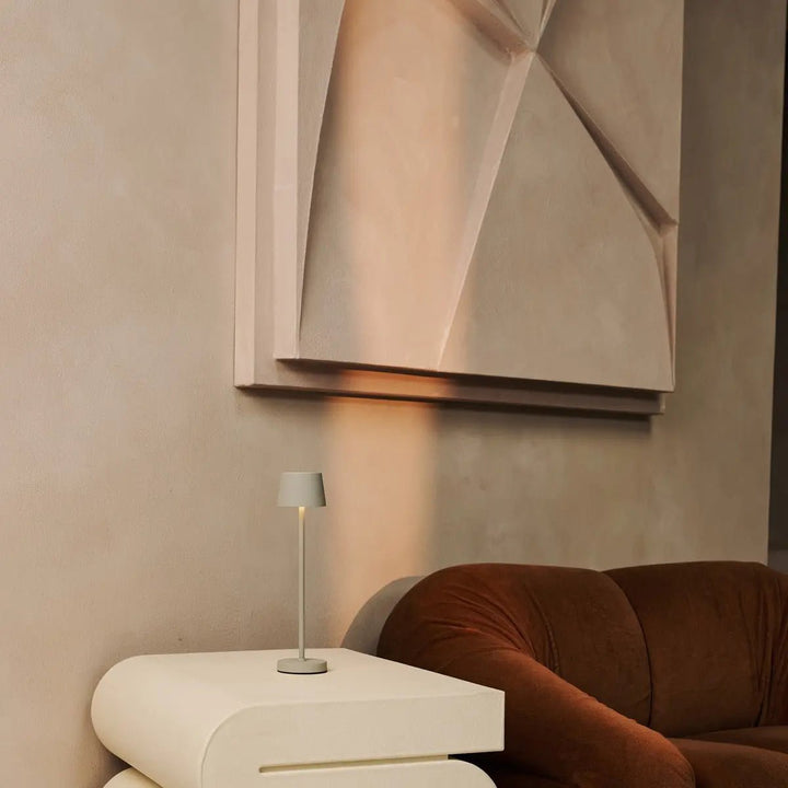 Combi Set Professional-8 X Vondel Mini Gris Ombre Shadow Gray avec multi chargeur QI pour restaurants