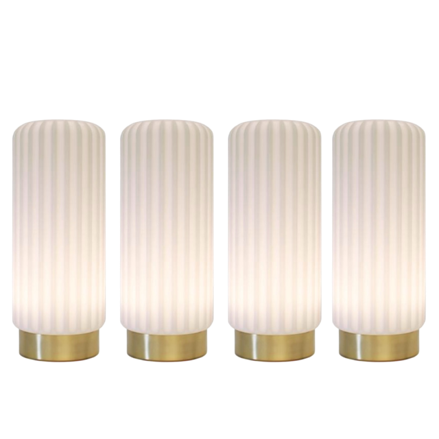Set 4 dentelle Tall Or atelier Pierre