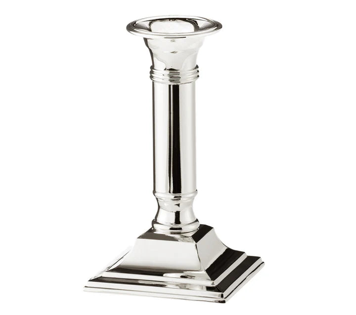 Lincoln H 15 cm | Bougeoir Argenté Anti-Ternissement