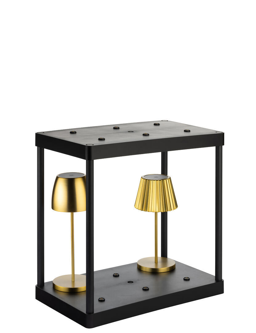 Set de 6 Lampes Rechargeables sans fil Tahiti Cuivre Brossé  H26 cm