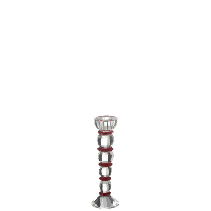 J-Line Bougeoir  Annie Crystal Rouge/Transparent 